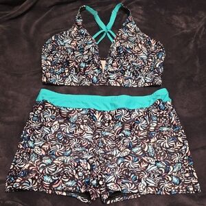 Floral Print Bikini Set